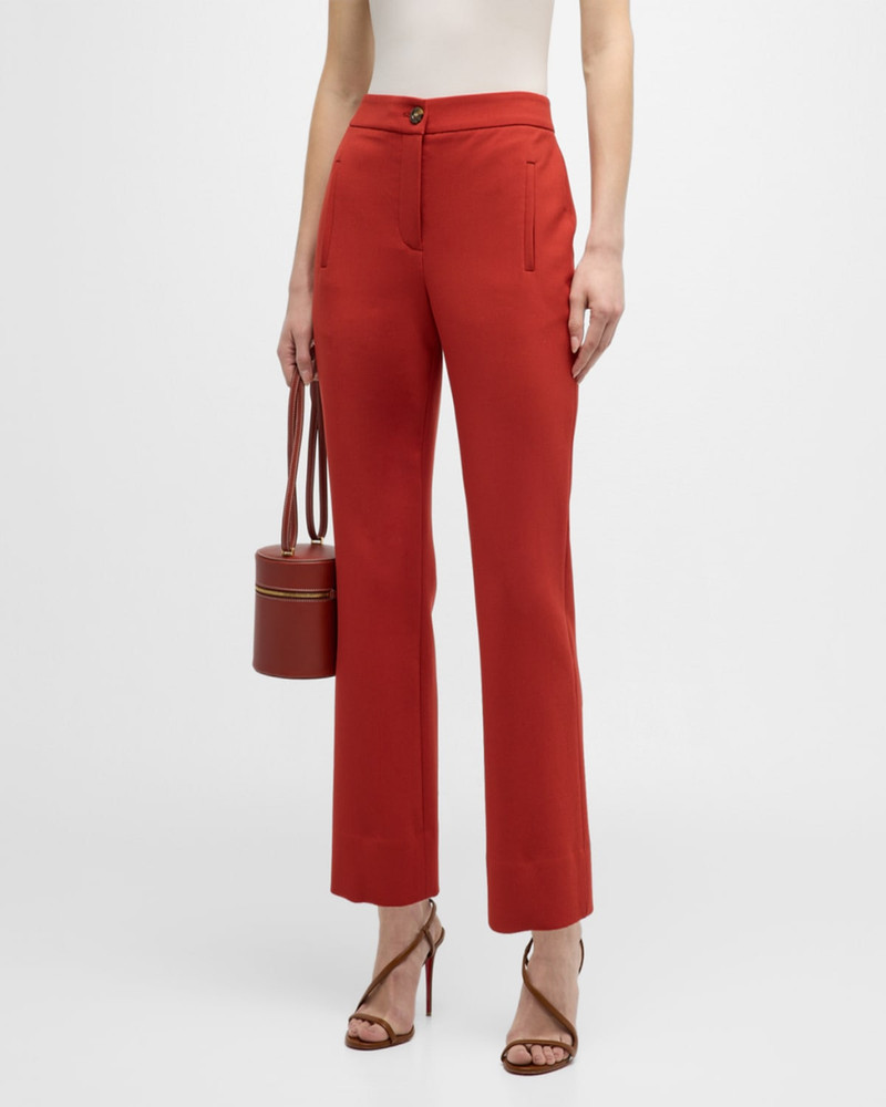 VERONICA BEARD Arte Straight Cropped Pants outlook