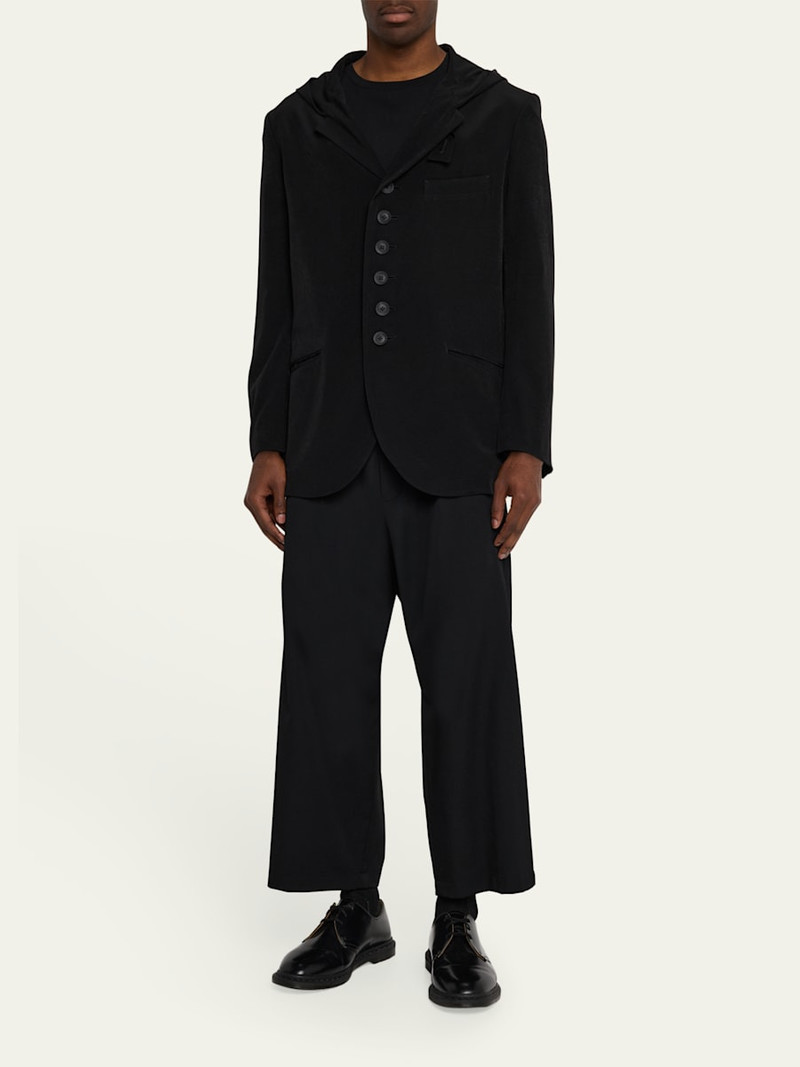 Yohji Yamamoto Men's Gabardine Coin-Pocket Pants outlook