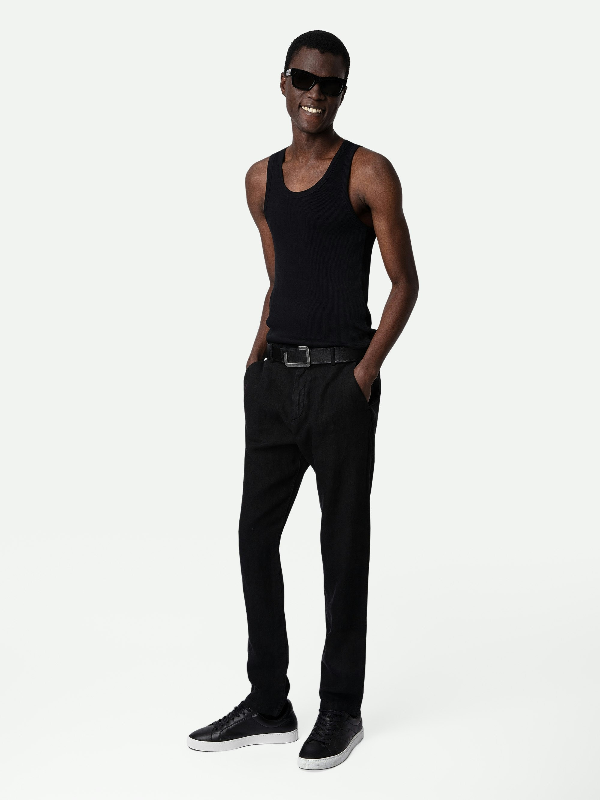 Pierce Linen Pants - 6