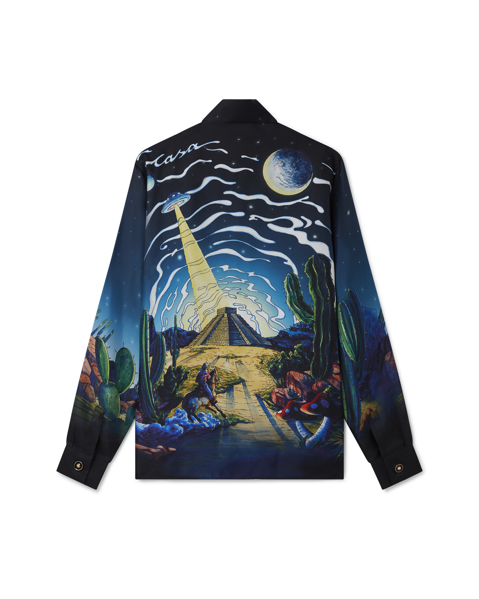 Cowboy De L'Espace Silk Shirt - 2