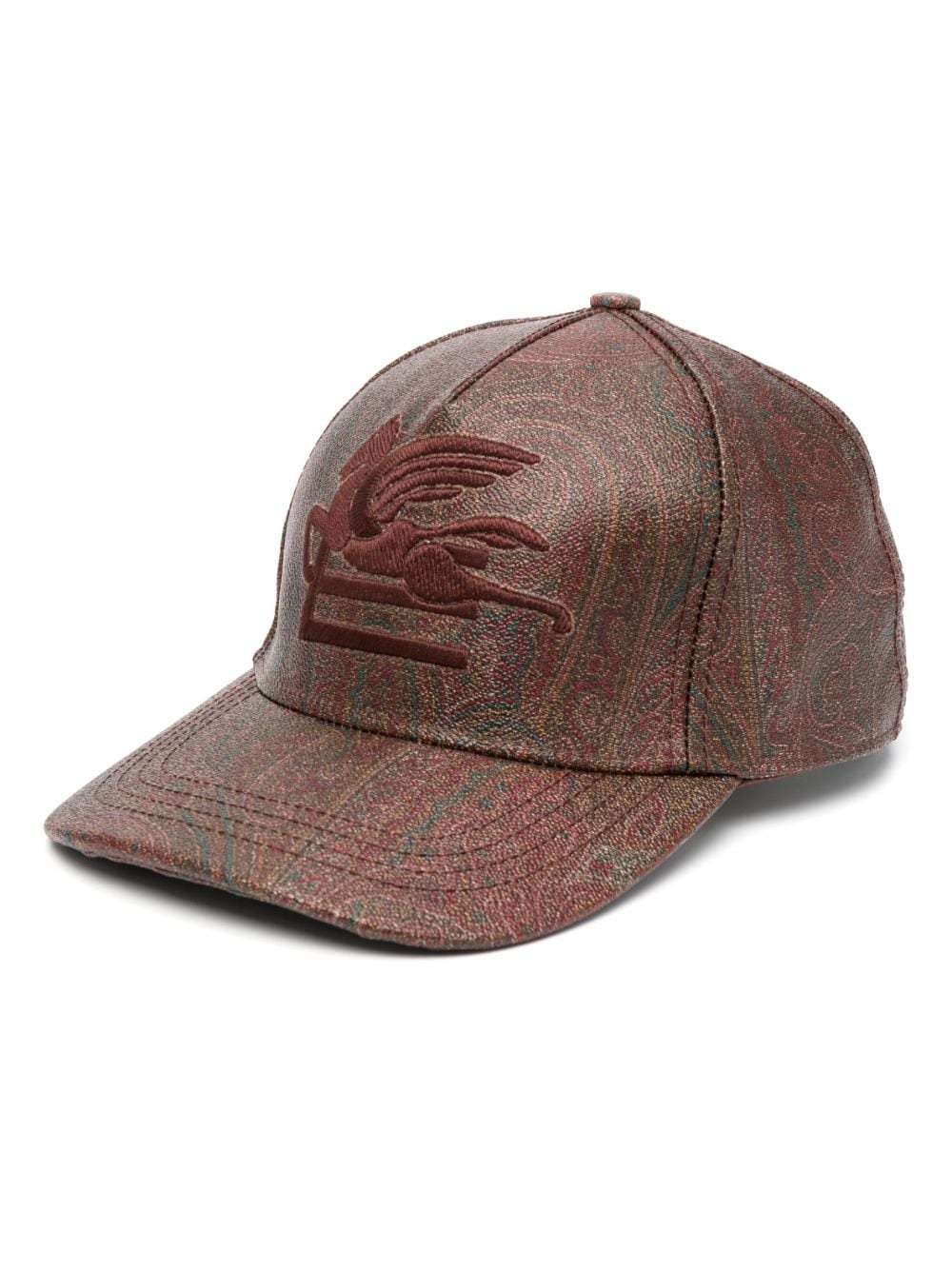 Pegaso paisley-print baseball cap - 1