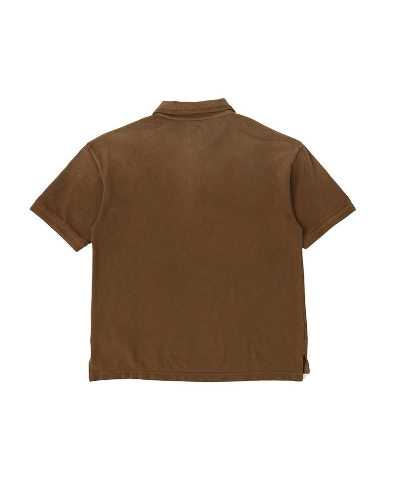visvim JUMBO WELLER S/S DMGD BROWN outlook