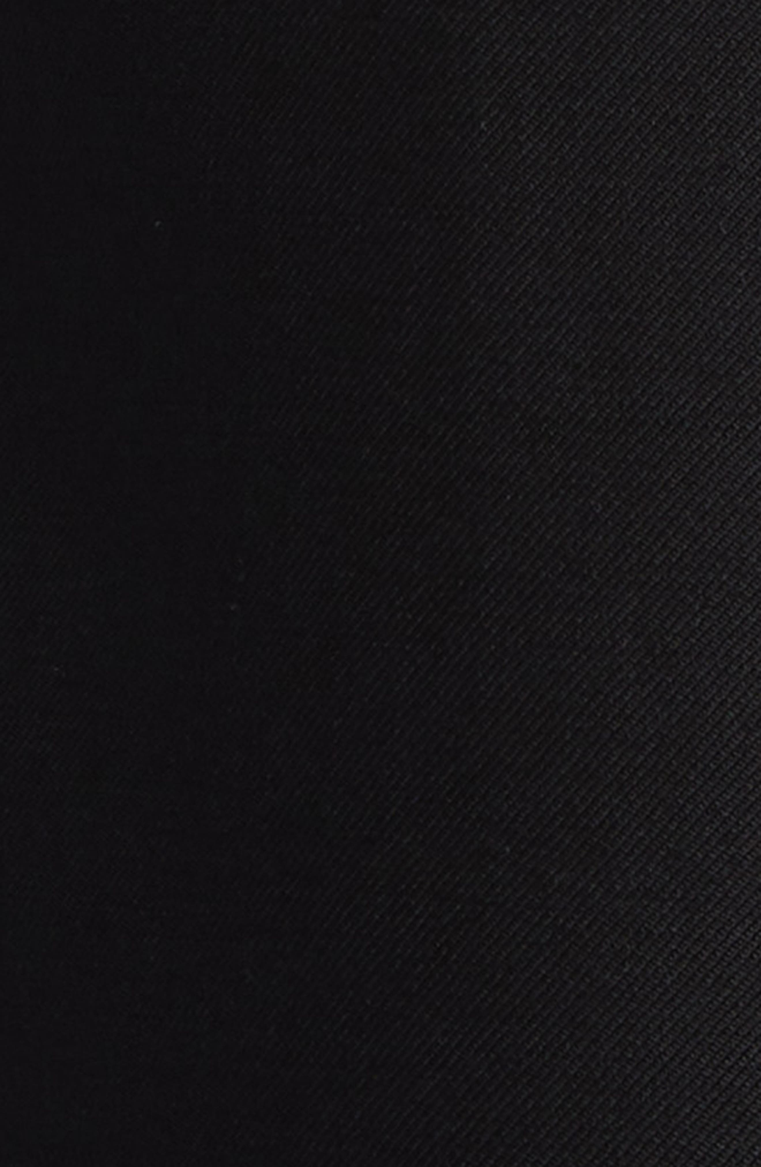 LOULOU DE SAISON Samos Stretch Wool Grain de Poudre Pencil Skirt in Black at Nordstrom - 7
