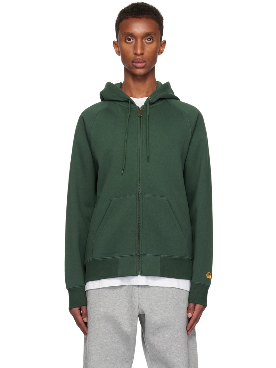 Green Chase Hoodie - 1