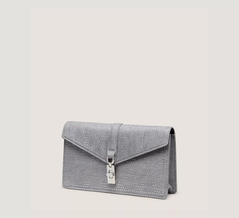 Stuart Weitzman MILAN SHINE CLUTCH outlook