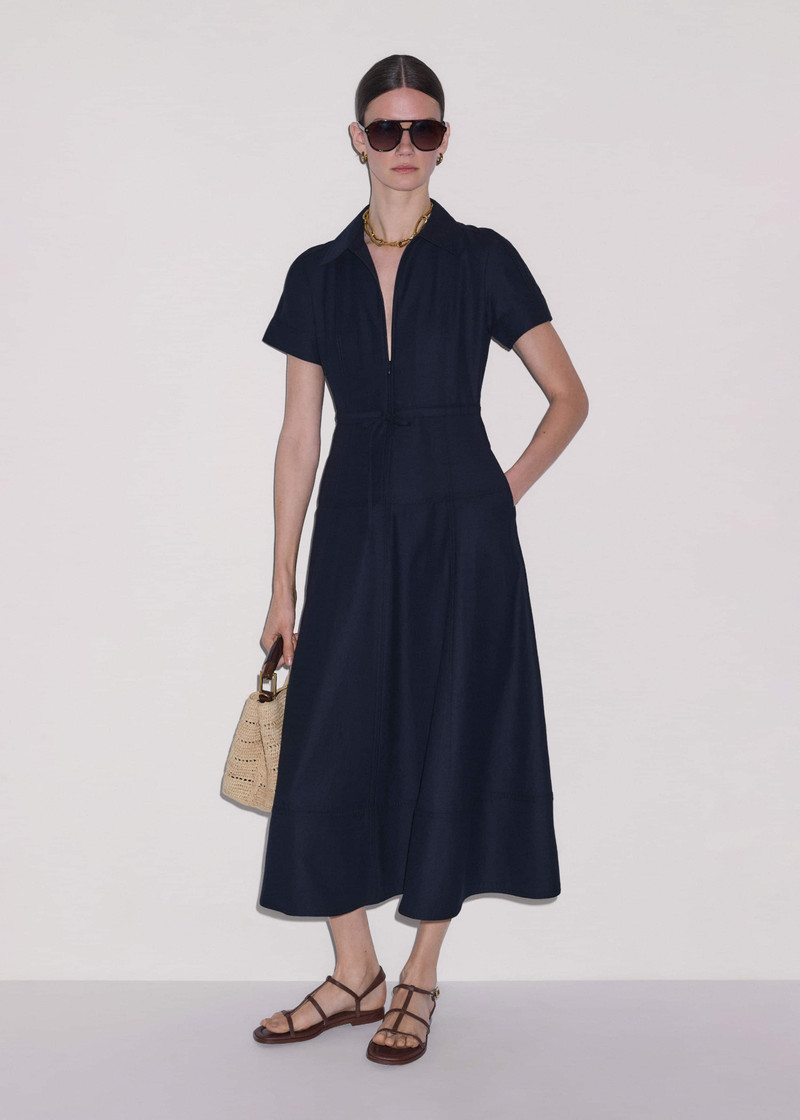 Drawstring Midi Dress 4