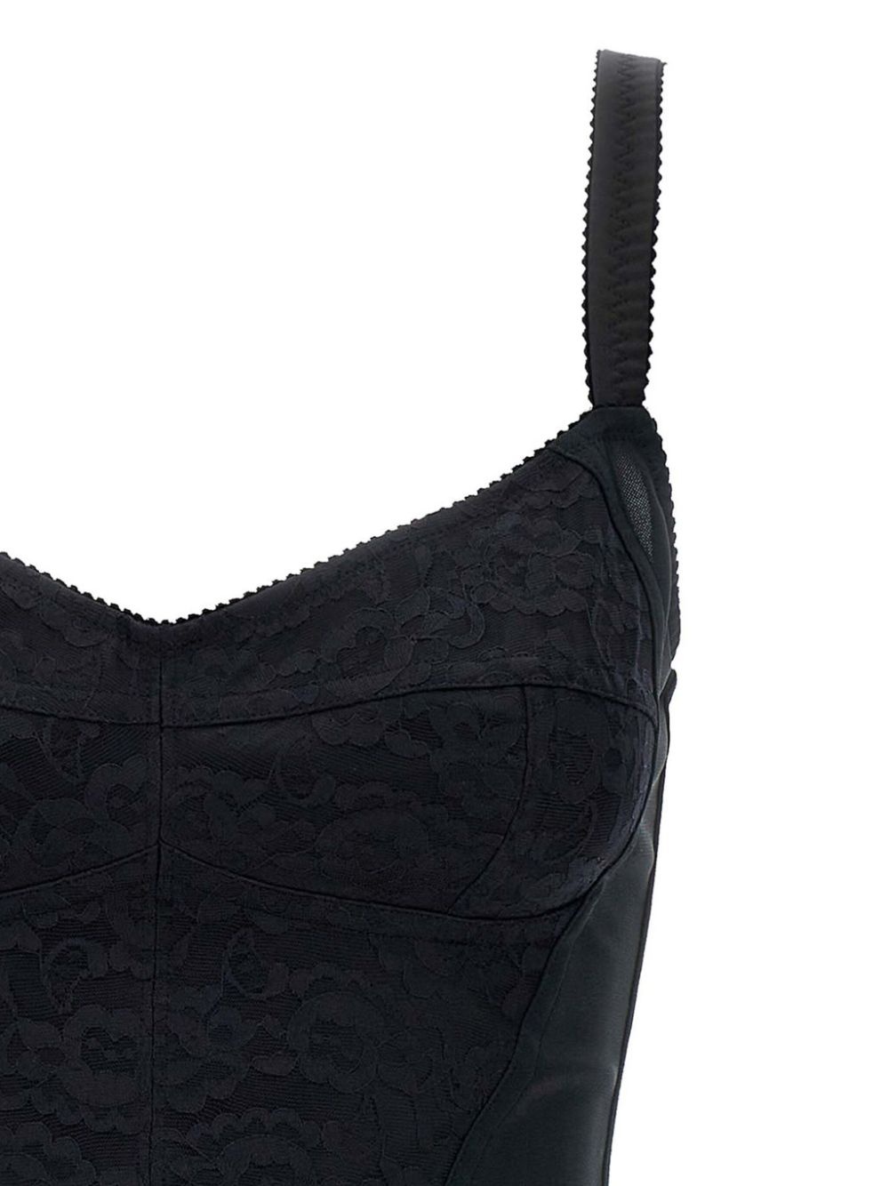 floral bustier dress - 3