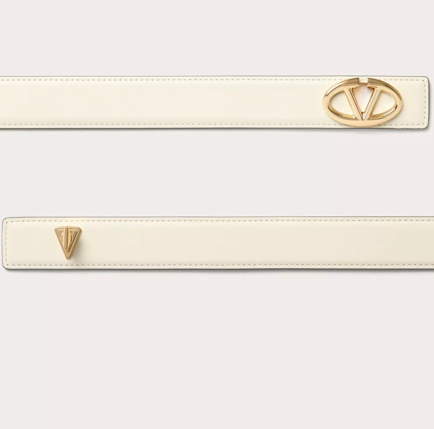 Valentino The Bold Edition Vlogo Calfskin Belt 30 Mm - 3