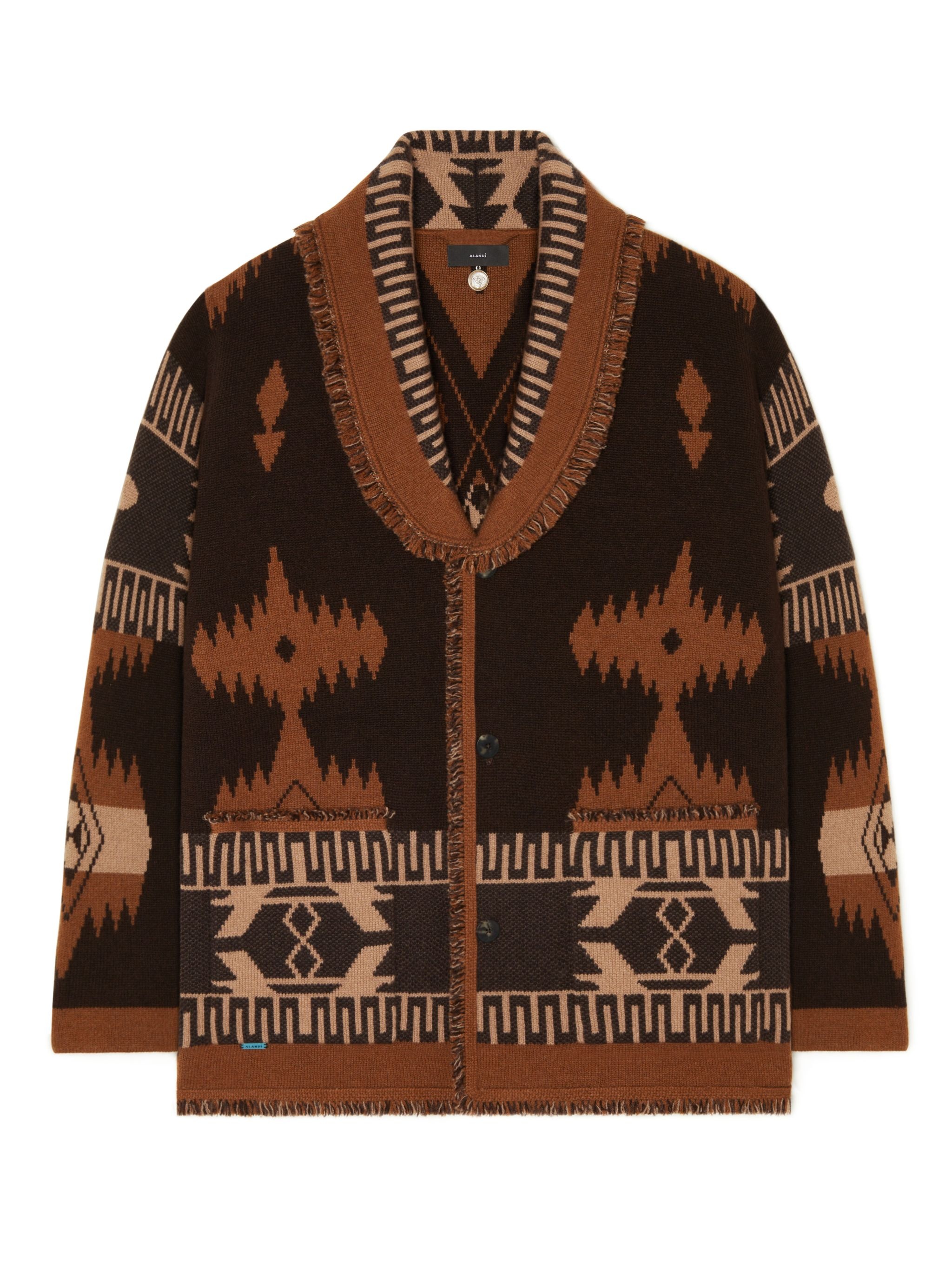 Icon Jacquard Cardigan - 1