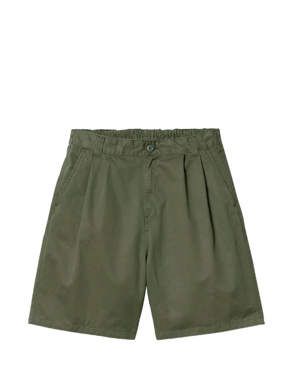 Marv pleated cotton shorts - 1