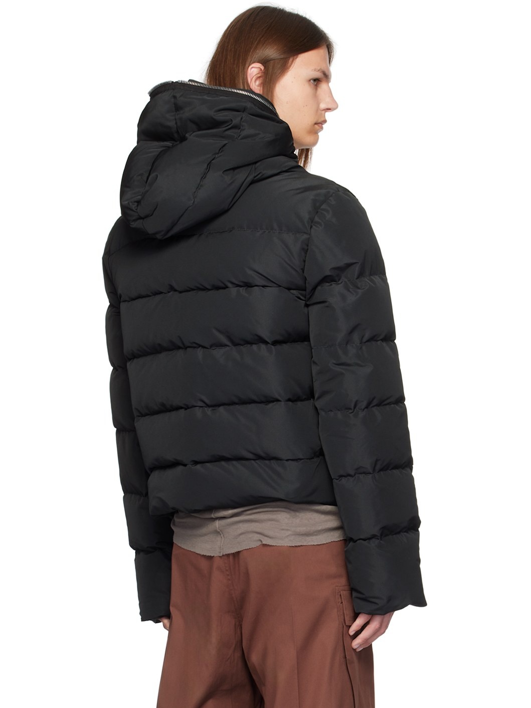 Black Porterville Sealed Down Jacket - 3