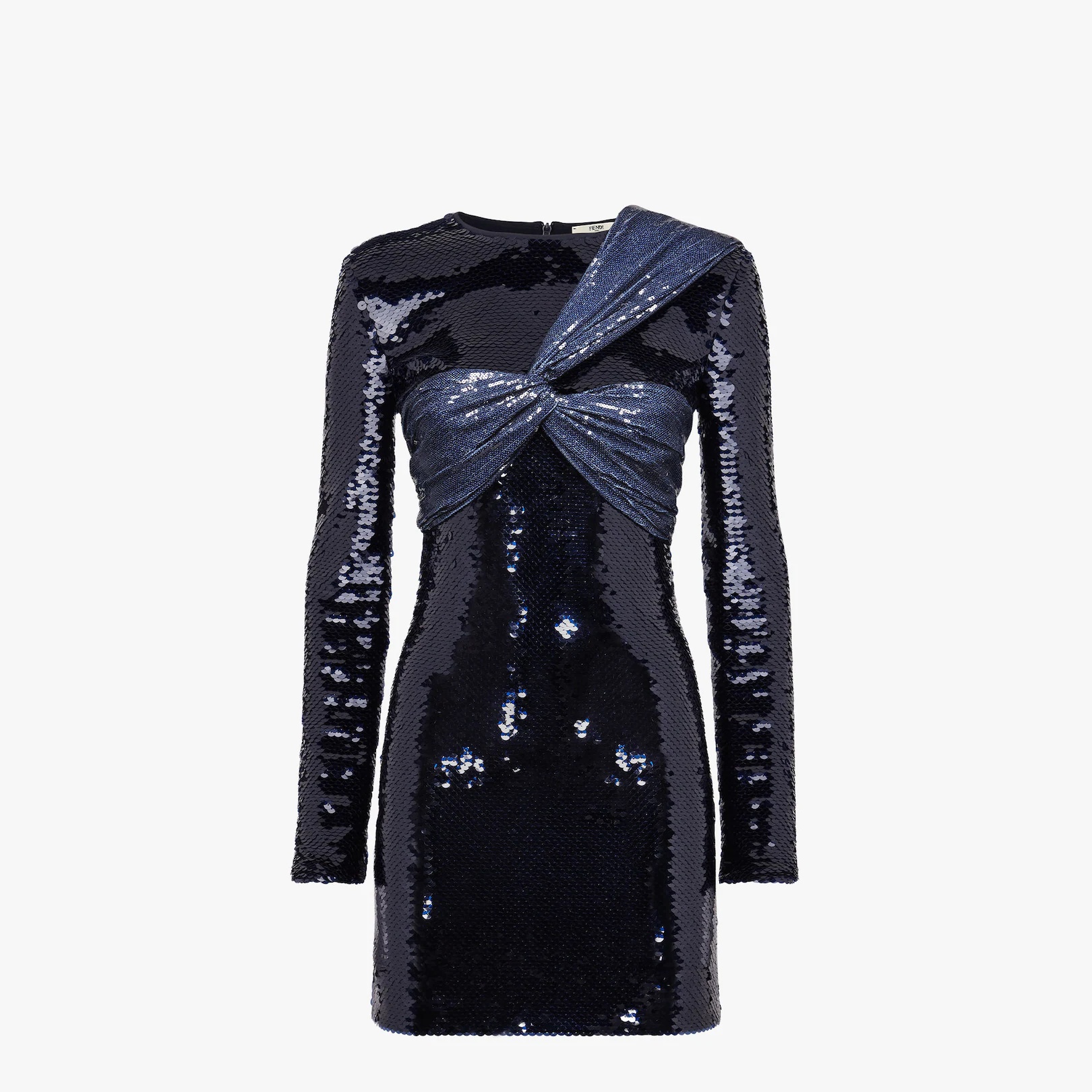 Blue sequin dress - 1