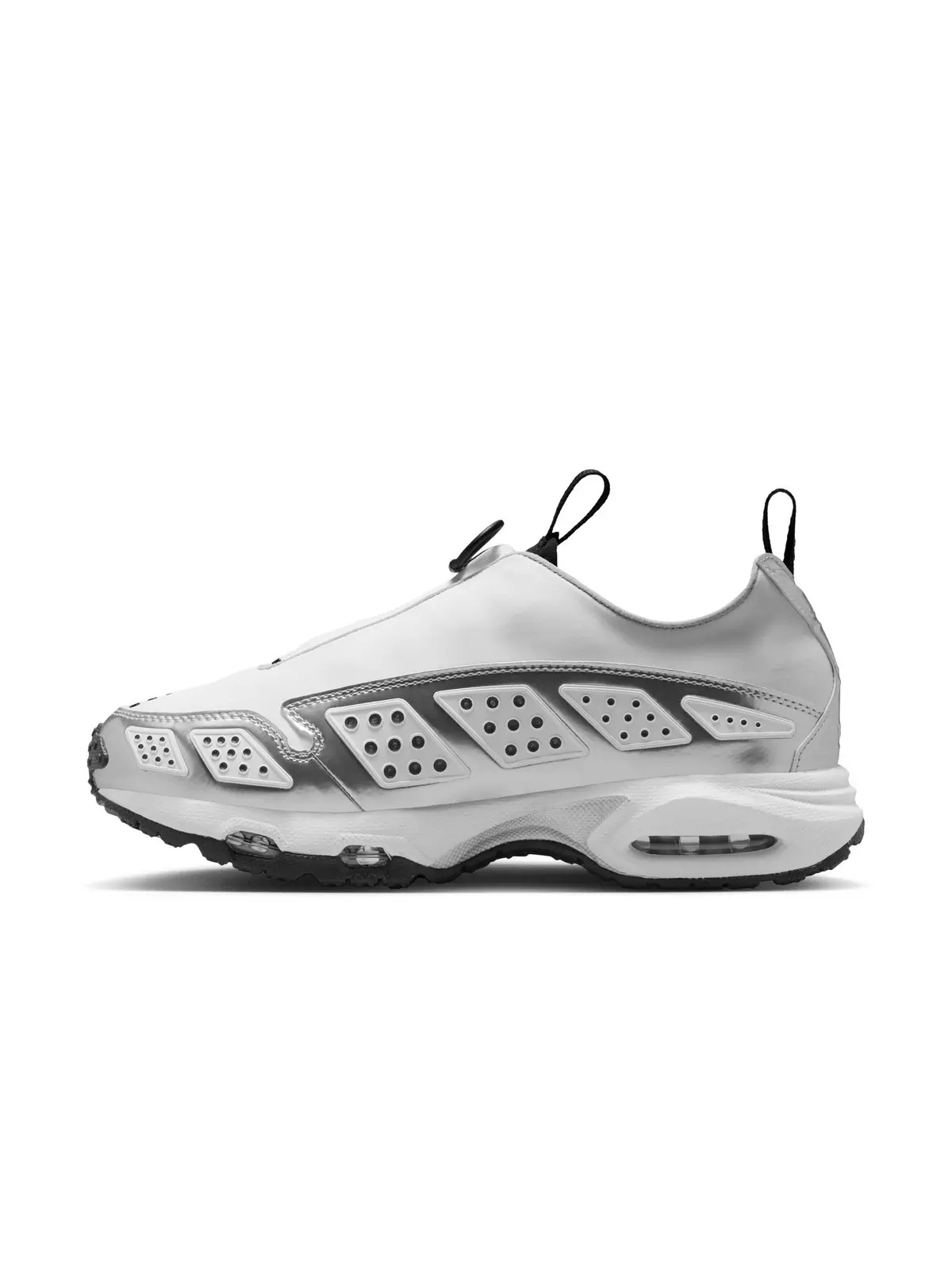 Air Max SNDR "White/Metallic Silver/Black" Women's Shoe - 4