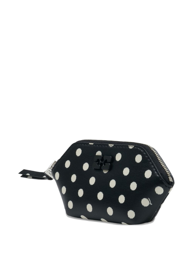 GANNI polka-dot purse outlook