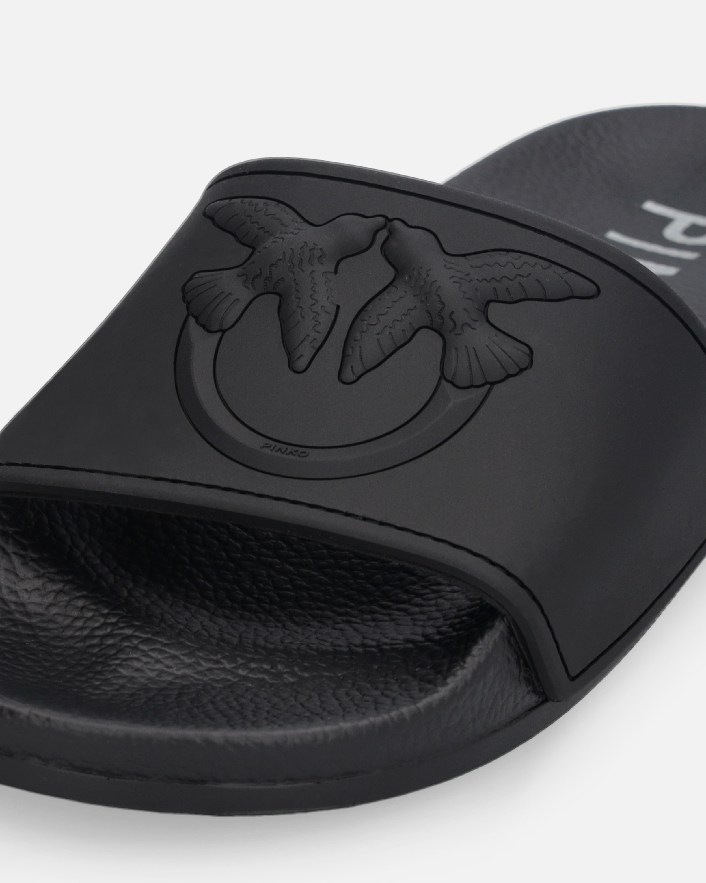 RUBBERIZED SLIPPERS WITH LOVE BIRDS LOGO BAND - 4