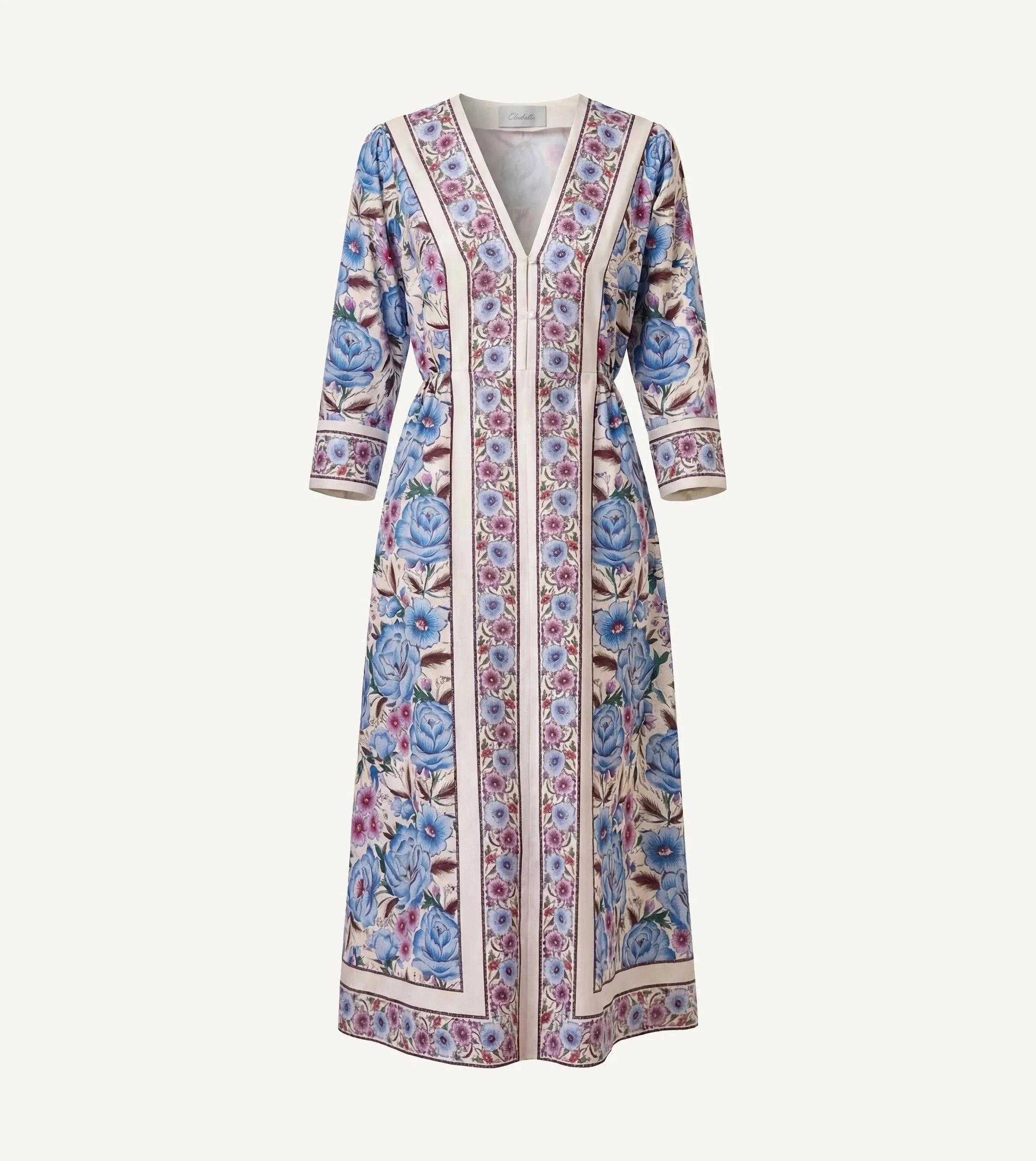BLANCHE MIDI DRESS | FLUORA - 1