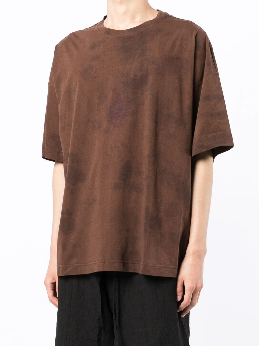 Oversized Double graphic-print T-shirt - 3