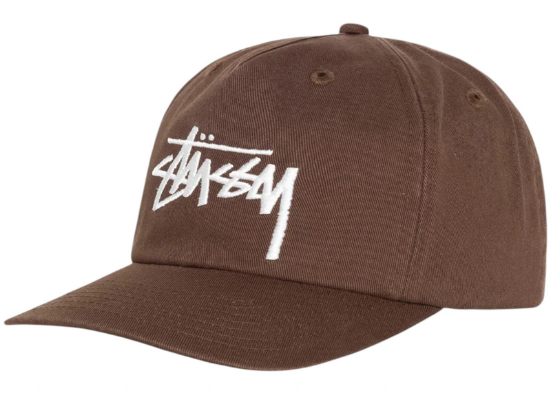 Stüssy Stussy Big Stock Mid Depth Cap Chocolate outlook