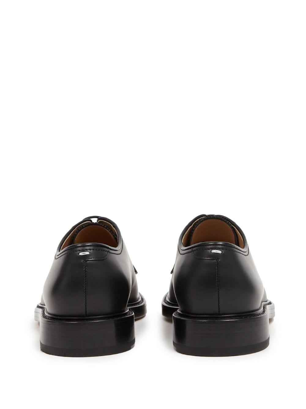 Tabi leather lace-up shoes - 3