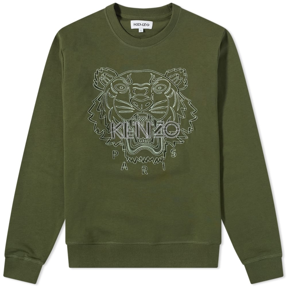 Kenzo Actua Tiger Crew Sweat - 1