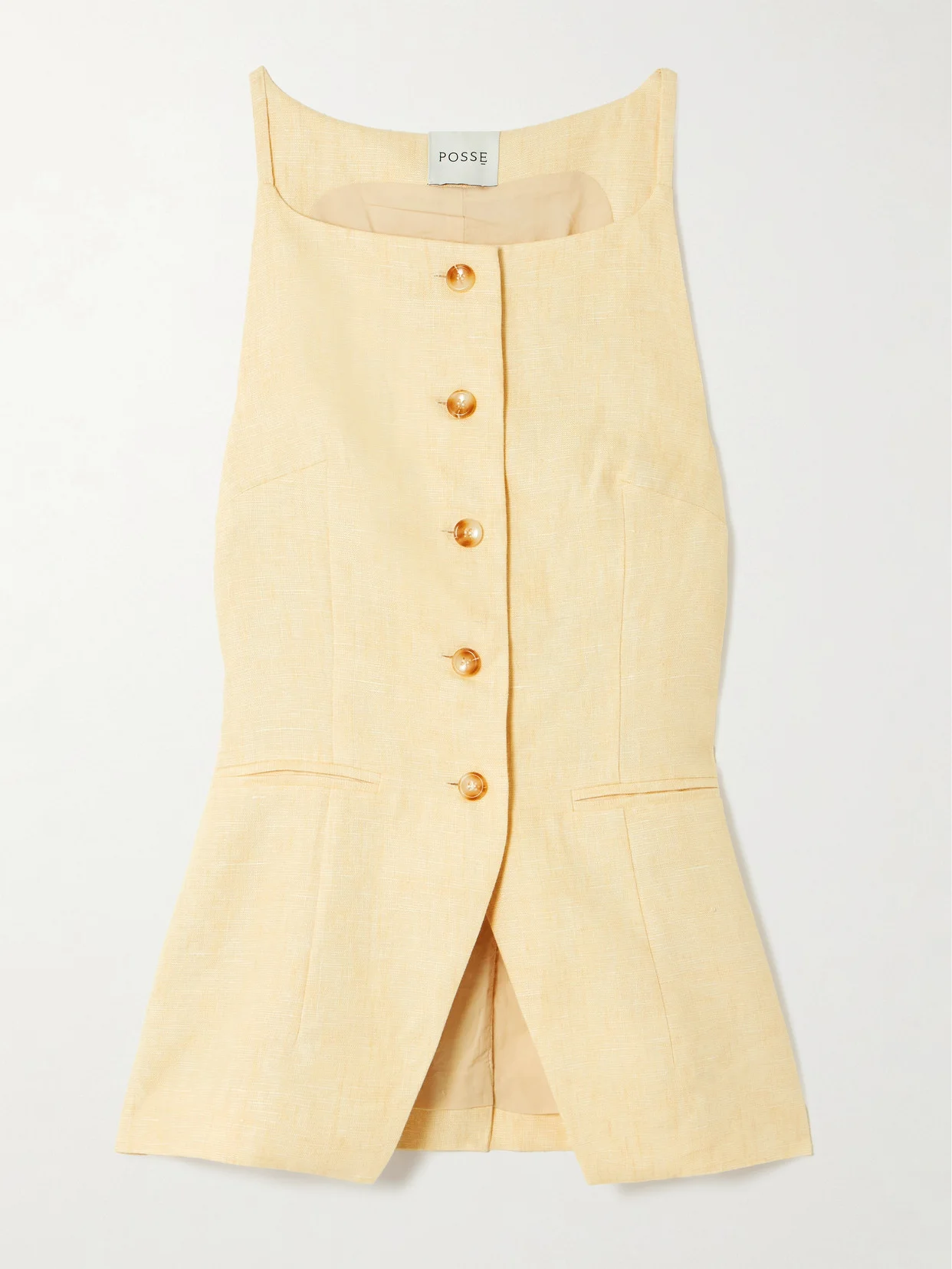 Nancy Linen Vest - 1