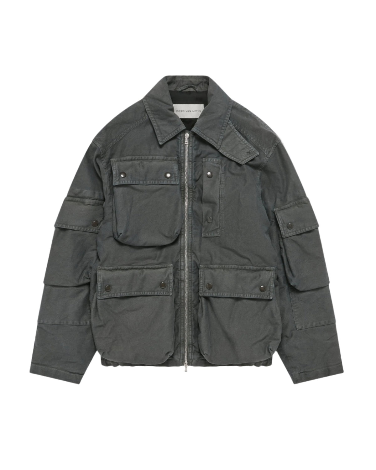 Dries Van Noten LOOSE FIT BLOUSON (GREY) | tons | REVERSIBLE
