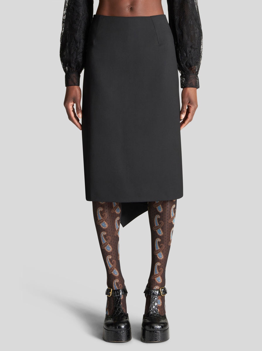PENCIL SKIRT WITH TAIL - 2