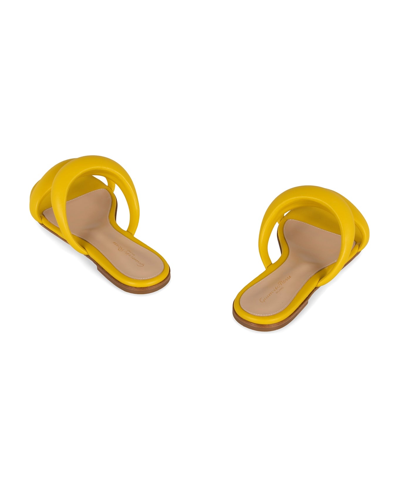 Leather Slides - 4