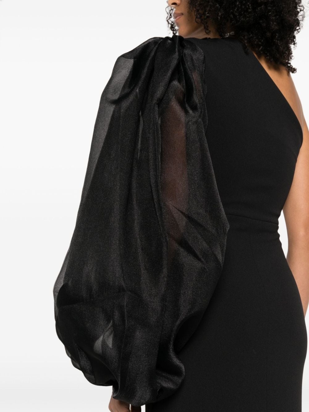 Hudson one-shoulder gown - 5