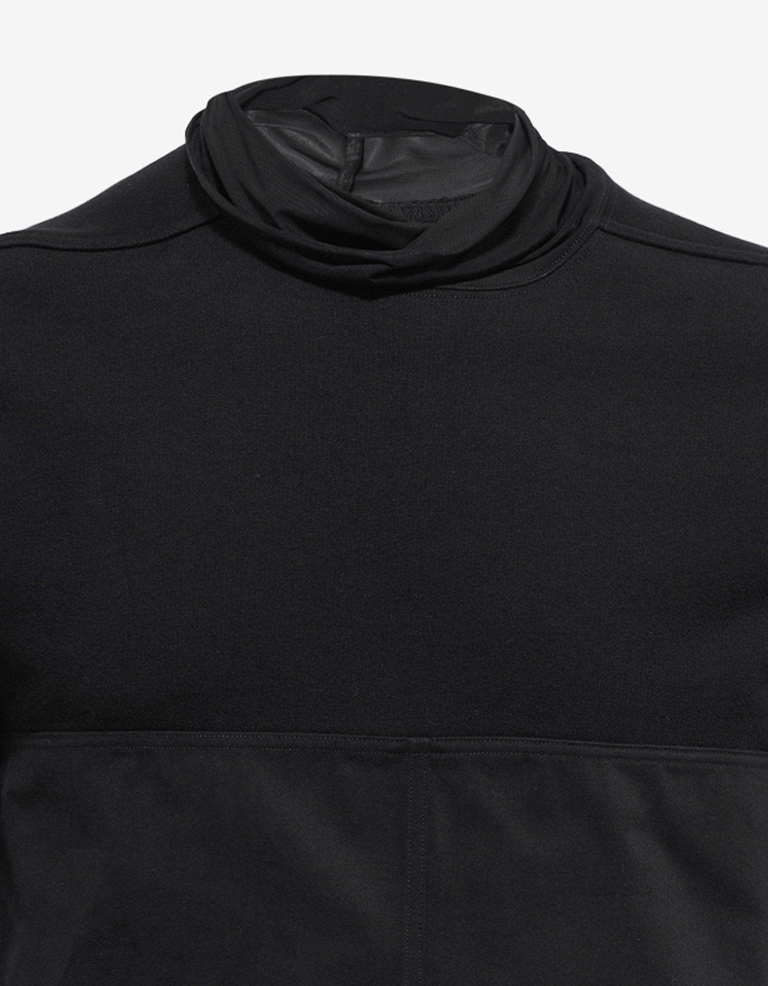 Rick Owens Black Emotionless Panelled Sweatshirt - AW16 - 3