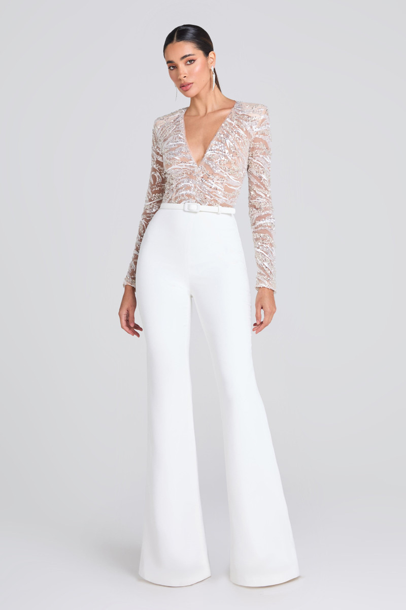 Alexa White Jumpsuit 1