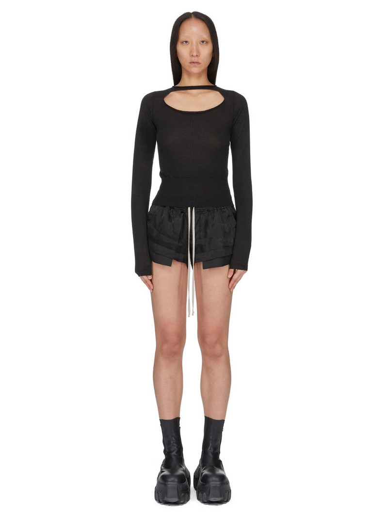 Rick Owens CROPPED PULL / BLK outlook