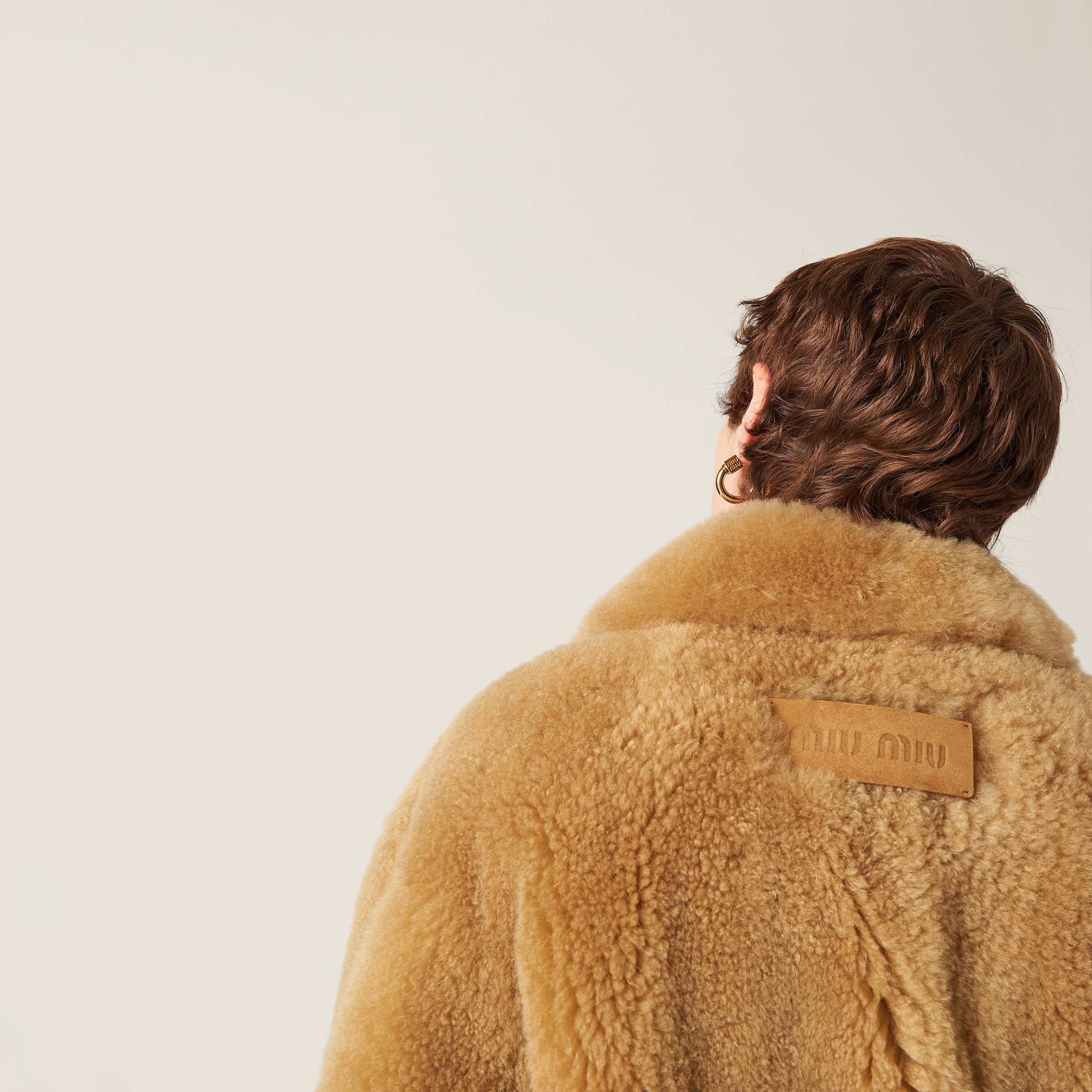 Miu Miu Shearling jacket | miumiu | REVERSIBLE