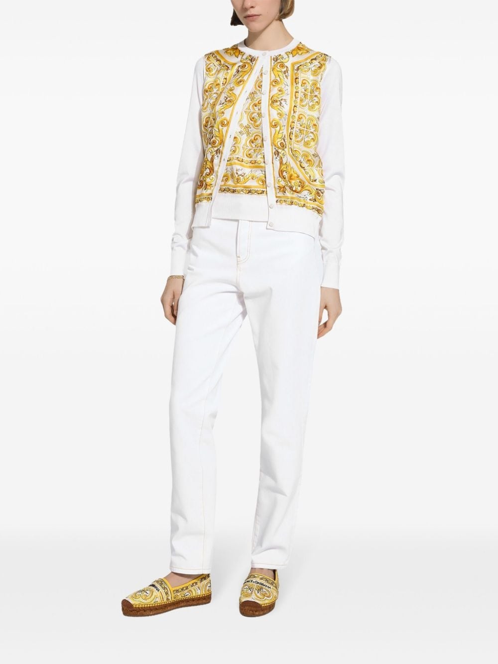 Majolica silk cardigan - 2