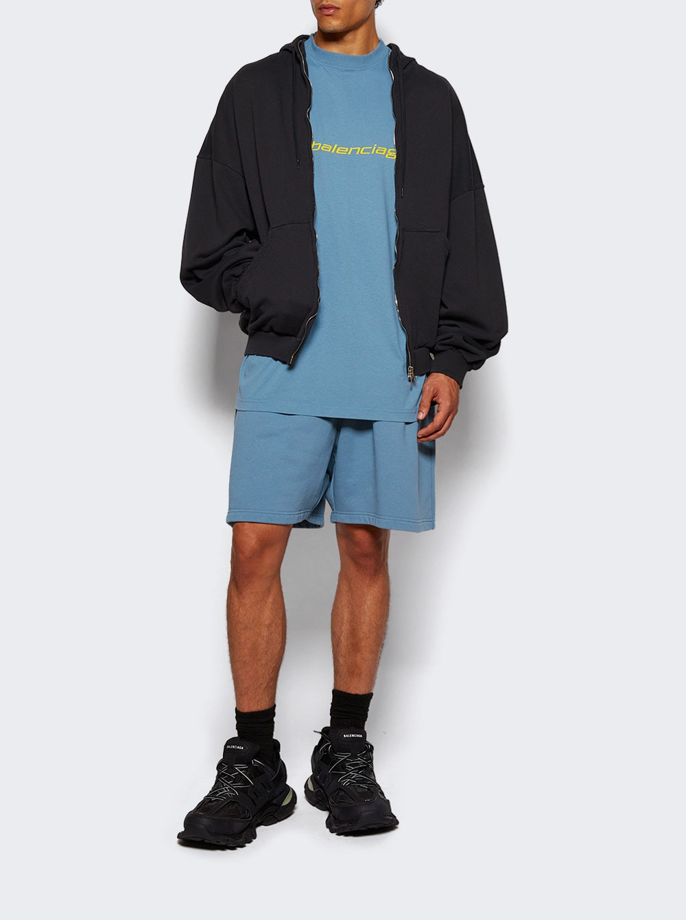 Shorts Grey Blue - 6