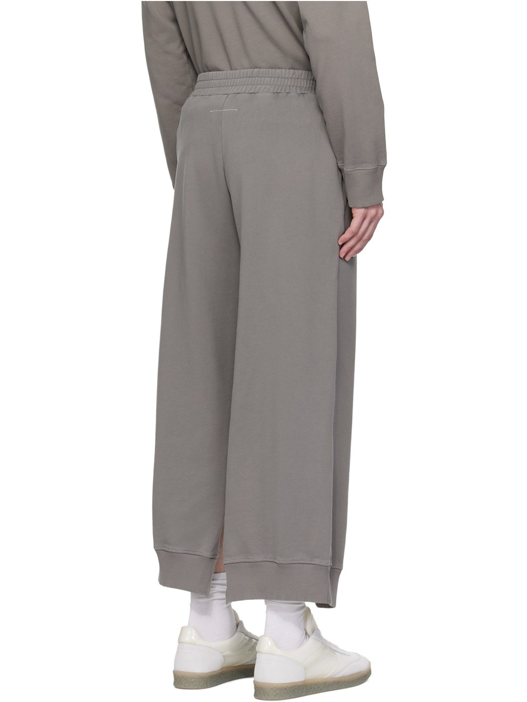 Taupe Elasticized Sweatpants - 3