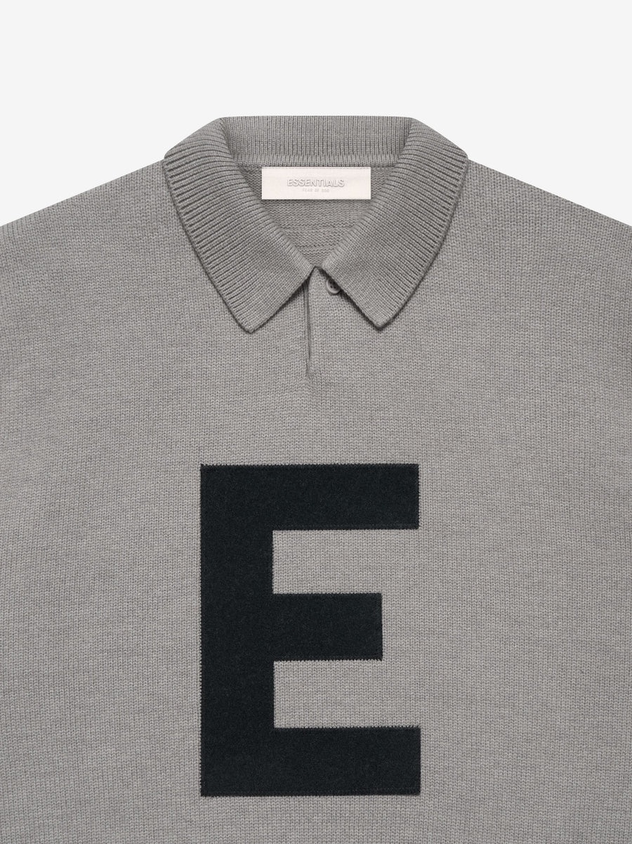BIG E KNIT POLO - 3