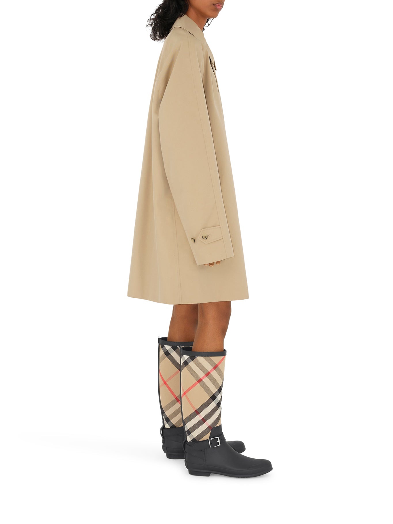 ハット Burberry lack polyester blend bucket hat (8083528 A1189) Burberry Burberry Women Black Polyester Blend Bucket Hat