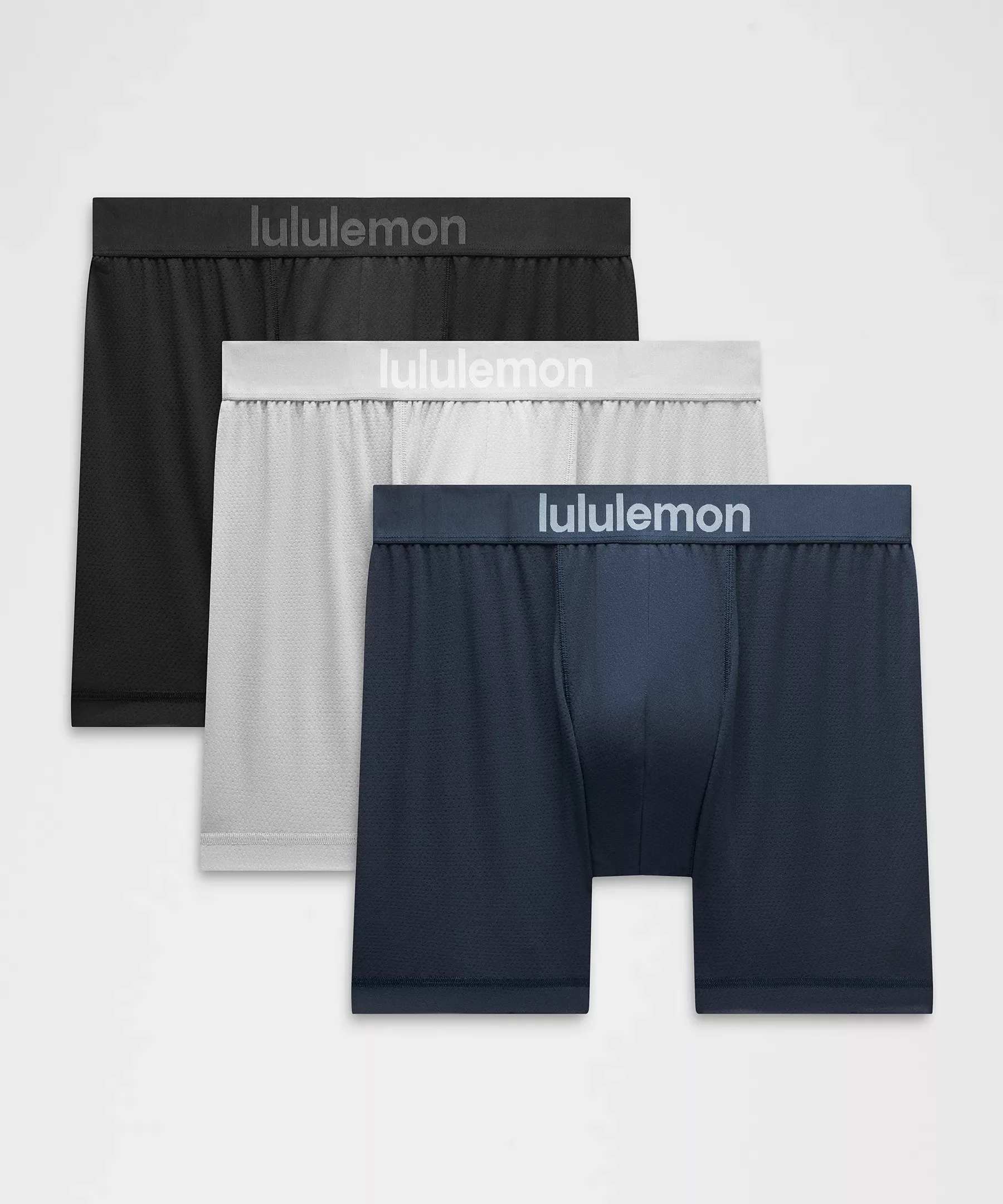 Always In Motion Mesh Boxer Brief 5" *3 Pack - 1
