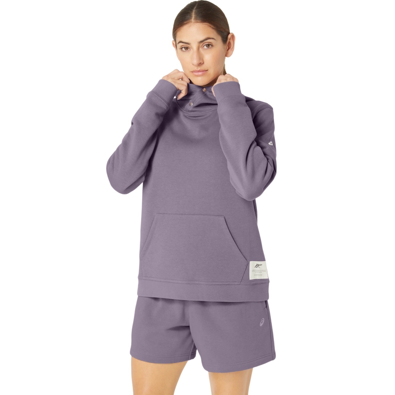 WOMEN'S ASICS SUNDAY SANA FLEECE HOODIE - 1