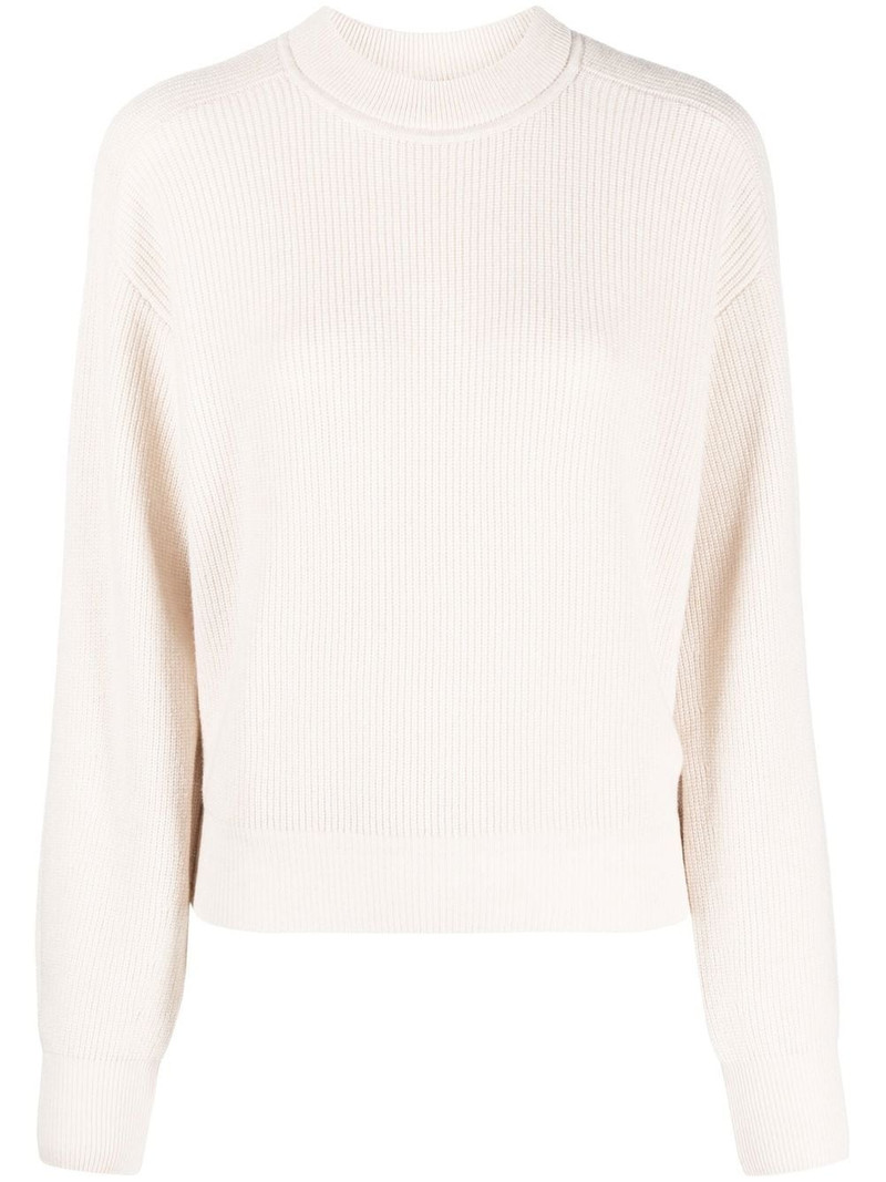 ribbed-knit wool-blend jumper 1
