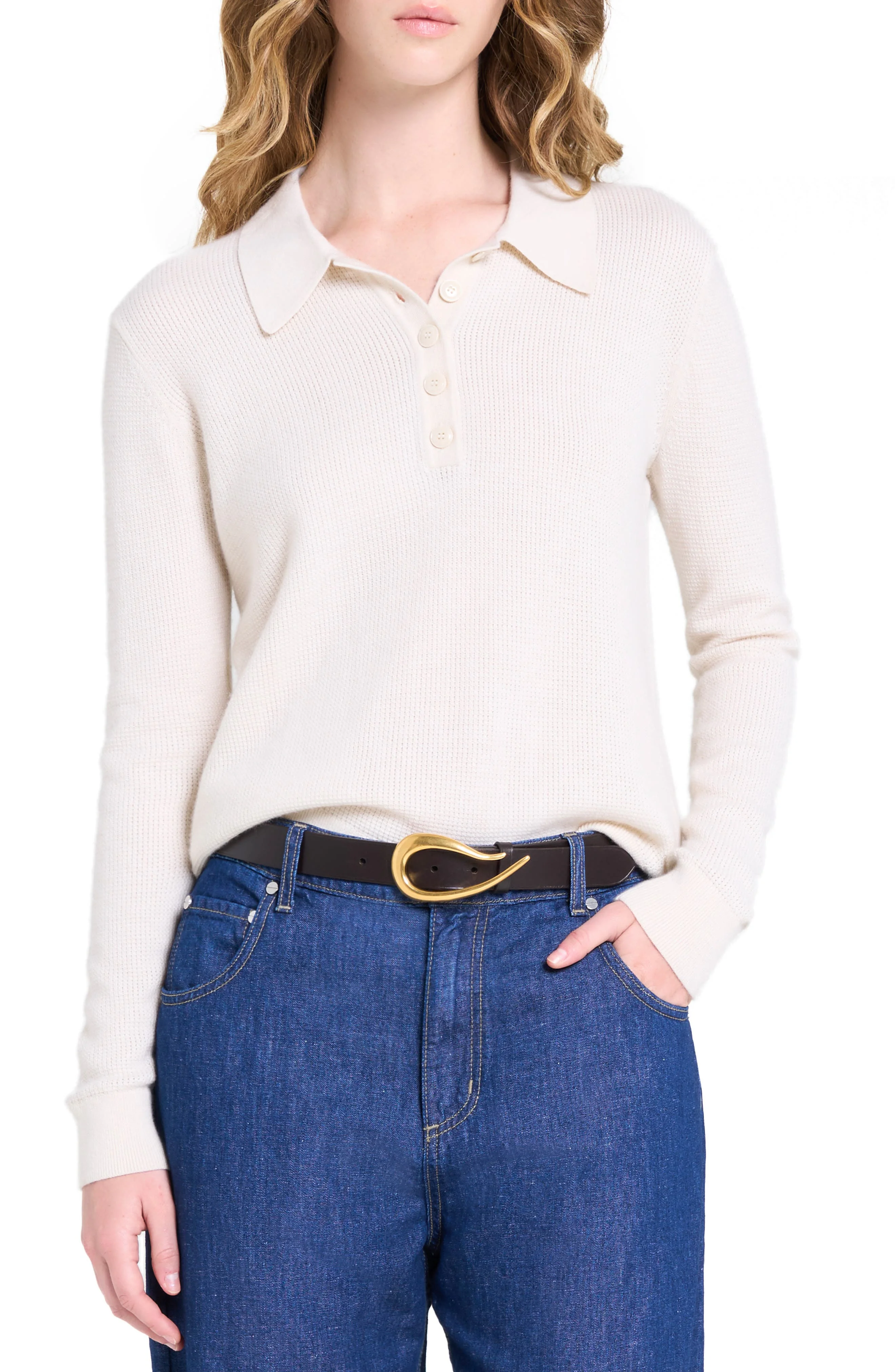 TWP Snake Buckle Leather Belt in Dakota at Nordstrom - 1