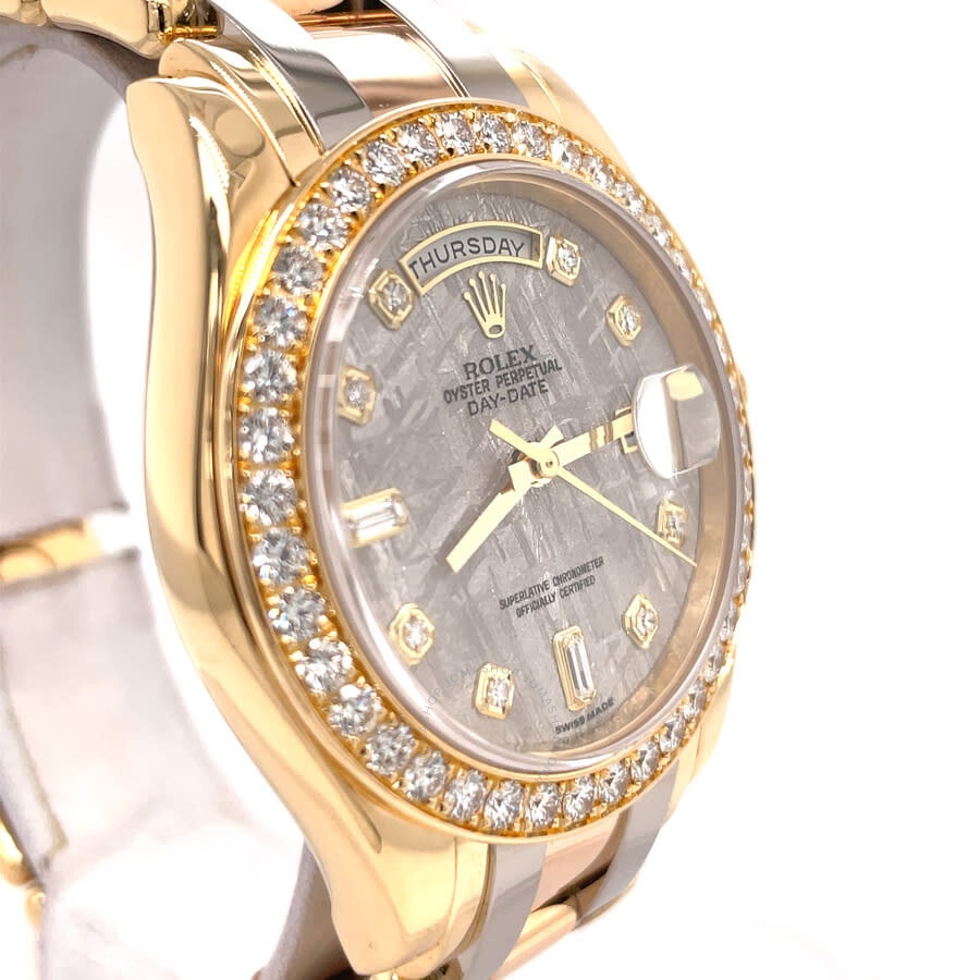 Pre-owned Rolex Day Date Automatic Diamond Men's Watch 18948 MTDPM - 3