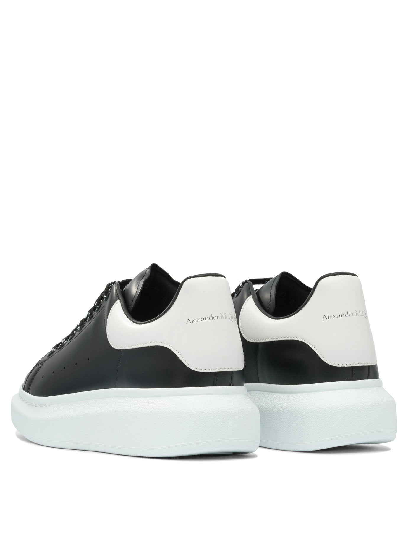 Leather Upper And Rubber Sole Sneaker Sneakers & Slip-On Black - 4