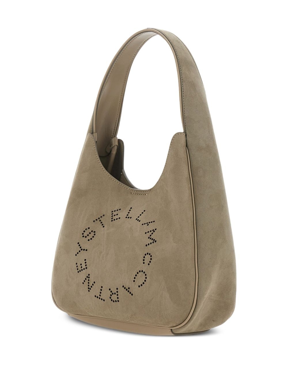Logo suede tote bag - 3