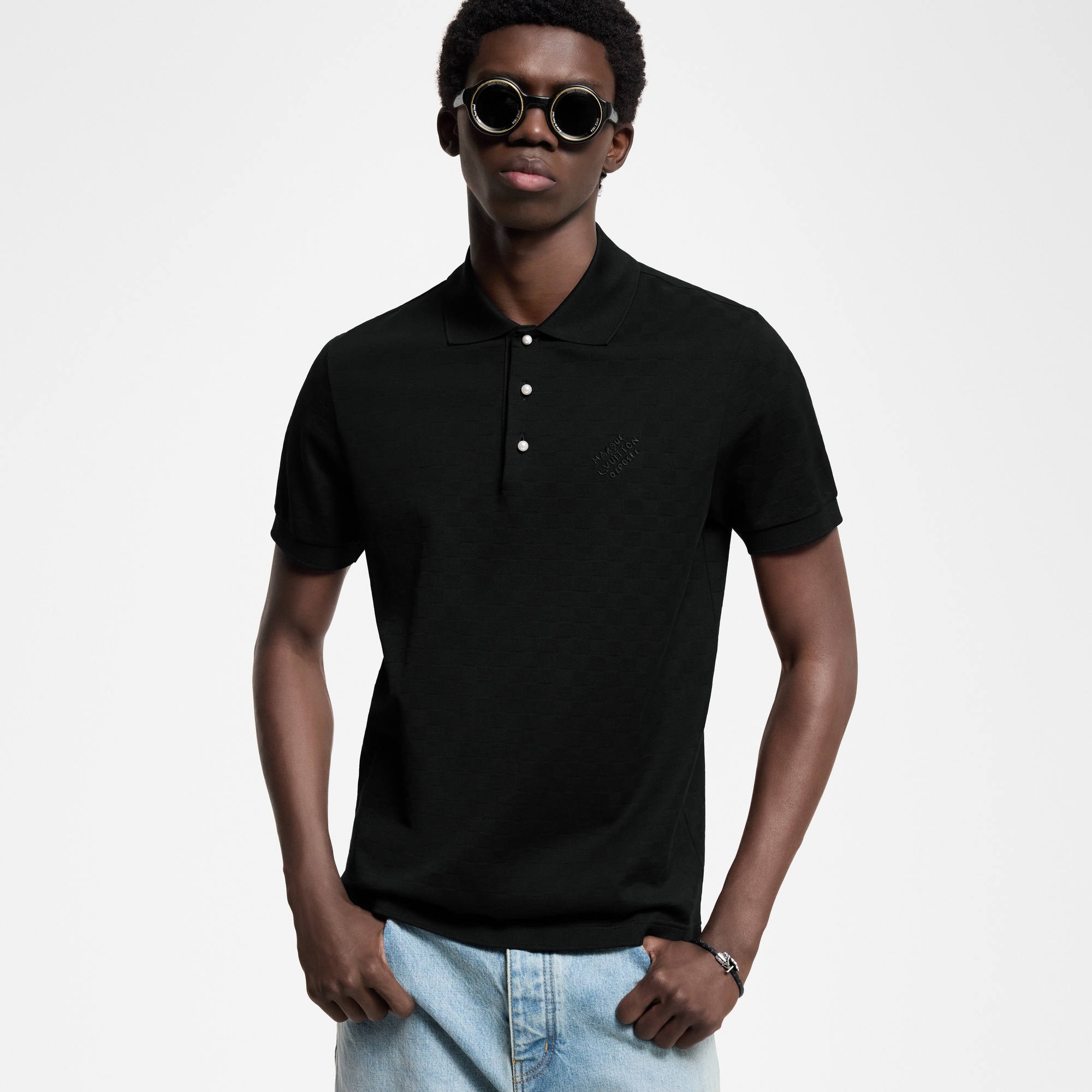 Damier Signature Polo Shirt - 2