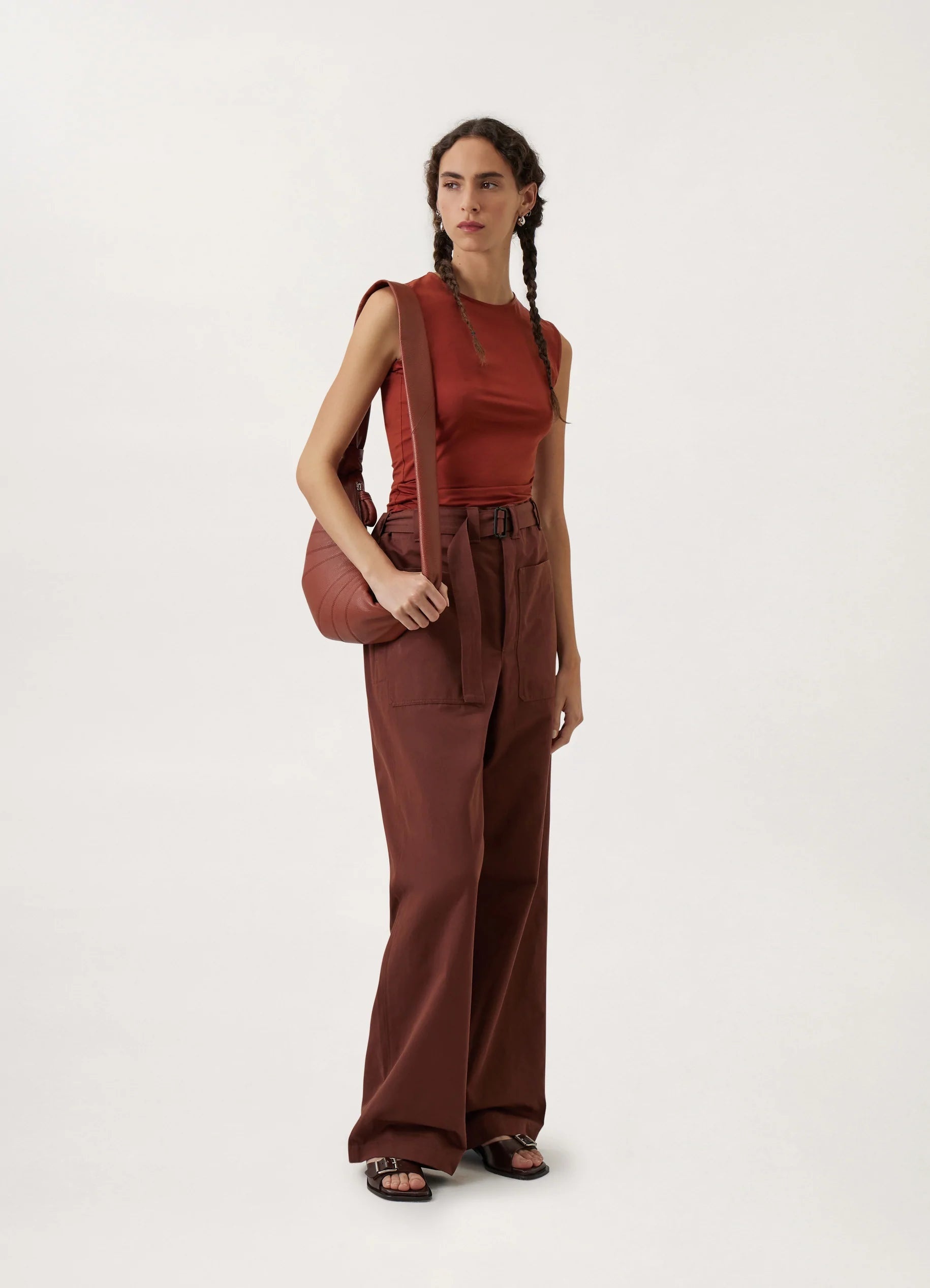 トップス LEMAIRE LONG SLEEVE SECOND SKIN TOP Lemaire TWISTED SECOND SKIN TANK TOP SECOND SKIN | REVERSIBLE