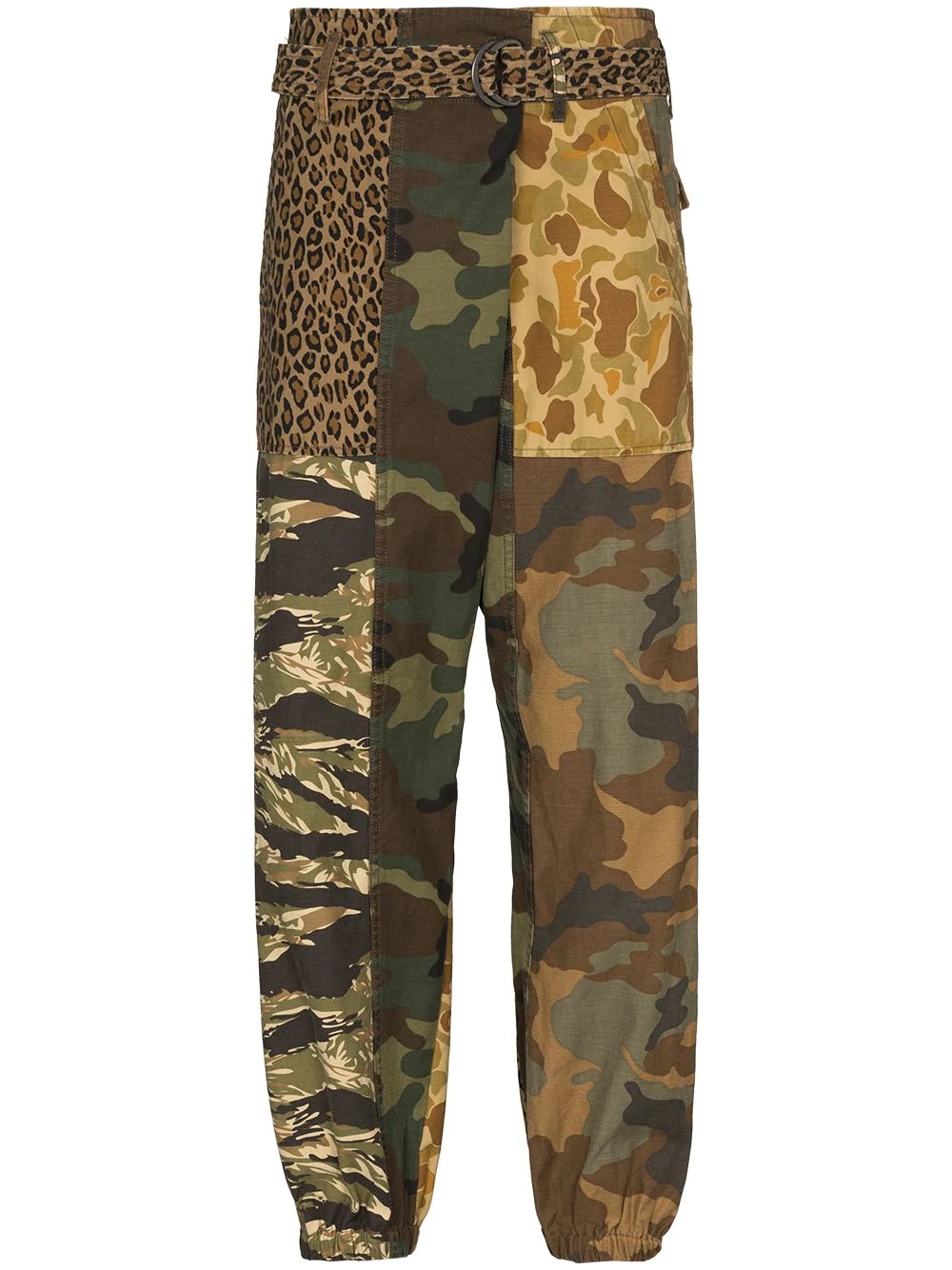 multi-pattern combat trousers - 1