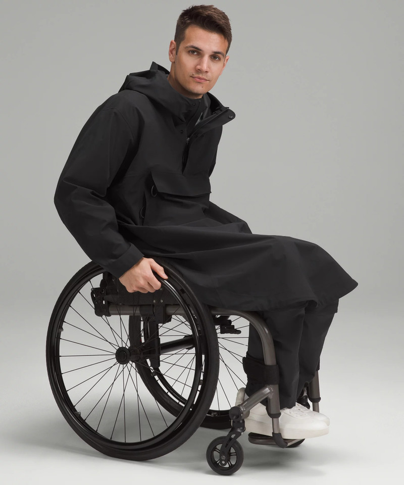 Men's Seated-Fit Packable Rain Poncho 1