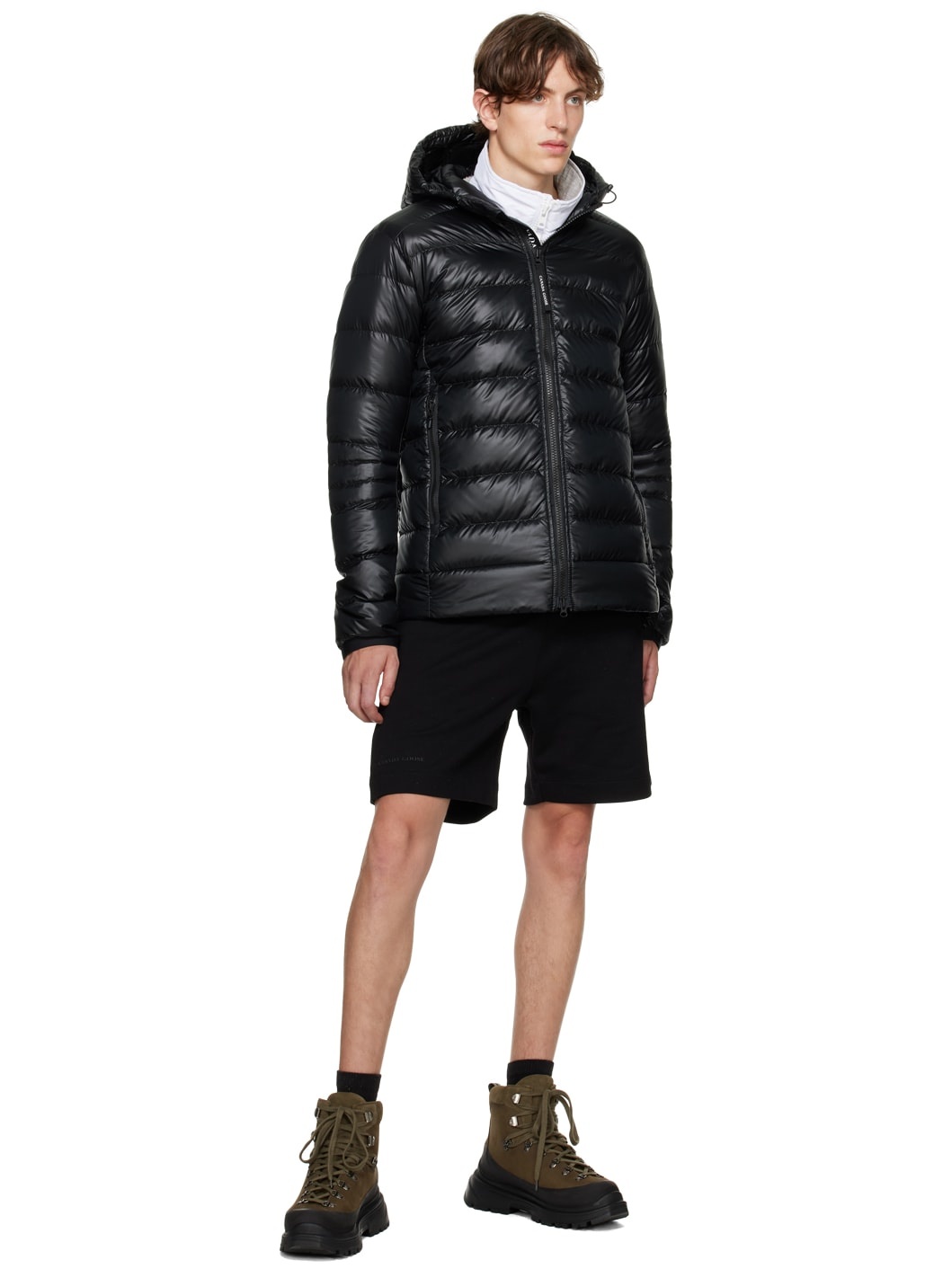 Black Crofton Down Jacket - 4